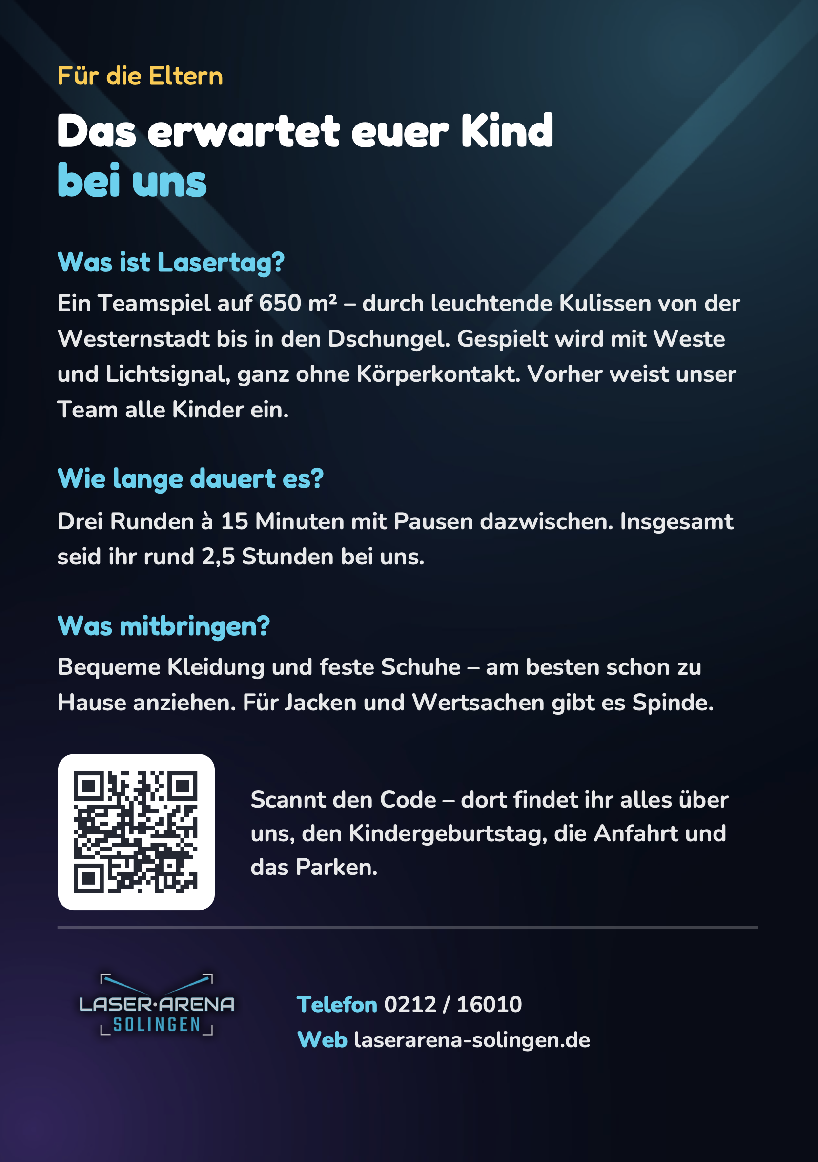 Laser Arena-Solingen Einladungskarte – dunkel_1